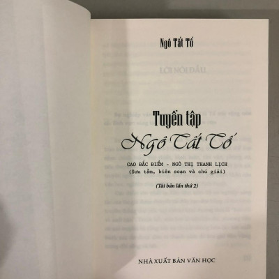 Tuyển Tập Ngô Tất Tố - Bản Quyền