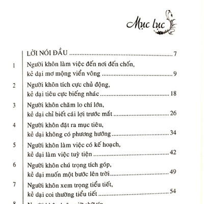 Cách Làm Việc Của Người Khôn Và Kẻ Dại - VL