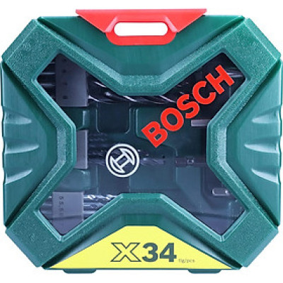 BỘ MŨI KHOAN VÀ VẶN VÍT X-LINE 34 MÓN BOSCH 2607010608 - HÀNG CHÍNH HÃNG