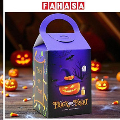 Hộp Kẹo Halloween - 6 x 6 x 9 cm - The Sun