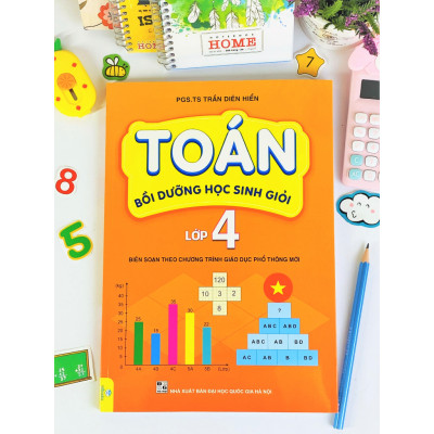 Combo 2 cuốn Sách Toán Bồi Dưỡng Học Sinh Giỏi Lớp 4 + 500 Bài Toán Cơ Bản Và Nâng Cao Lớp 4