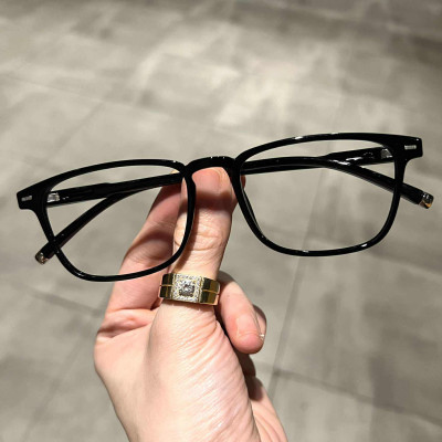 Kính gọng dẻo dáng chữ nhật unisex siêu bền, nhẹ cho nam nữ