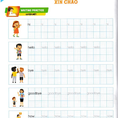 Luyện viết để nhớ từ vựng tiếng Anh 3 - Global Success (Kết nối tri thức với cuộc sống)