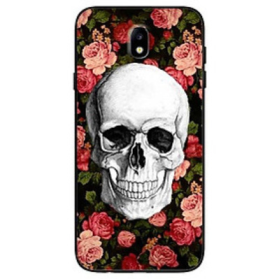 Ốp lưng dành cho Samsung J3 Pro - J7 Pro - J5 Prime - J7 Prime mẫu Họa Tiết Hoa Đầu Trắng