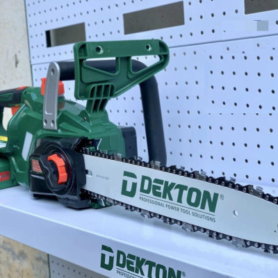 MÁY CƯA XÍCH DÙNG PIN 42V 14" DEKTON M21X2-CS14BL - HÀNG CHÍNH HÃNG