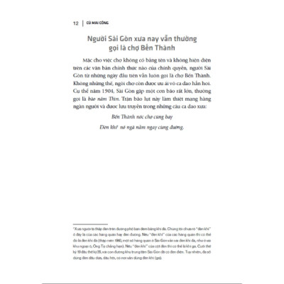 Sách Gia Định là nhớ Sài Gòn là thương - Cù Mai Công