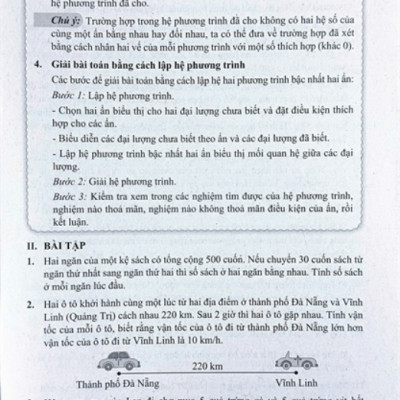 Sách - Toán 9 - Các bài toán thực tế