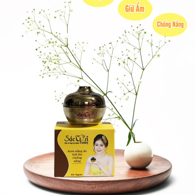Kem Dưỡng Trắng Da Giữ Ẩm Chống Nắng (18g, 30g) Sắc Tiên Today