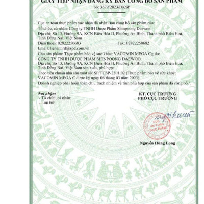 SET QUÀ LINH HOẠT 2 - Shinpoong Pharma