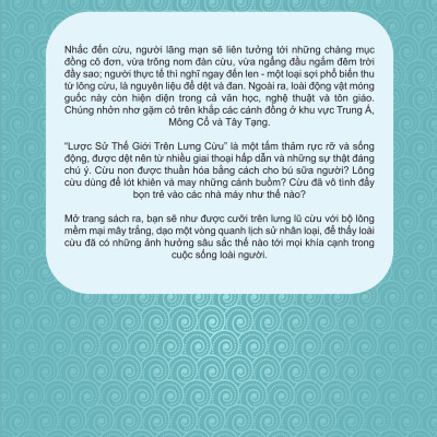 Sách - Lược Sử Thế Giới Trên Lưng Cừu ( BV 2023)