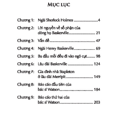 Sách - Con Chó Của Dòng Họ Baskerville