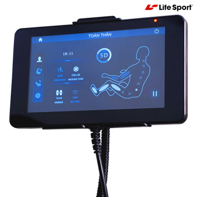 Ghế Massage Toàn Thân Lifesport LS-750, Ghế Massage Công Nghệ Bậc Nhất Kết Hợp Với Các Chất Liệu Cao Cấp BH 6 Năm