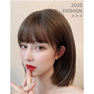 Tóc giả cúp cao cấp+ tặng lưới chùm tóc