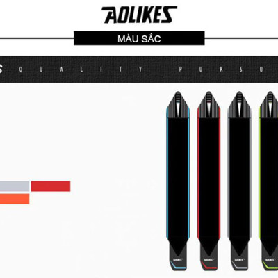 Băng Cuốn Đai Quấn Bảo Vệ Cổ Tay Aolikes 1540, Hỗ Trợ Tập Gym, Hỗ Trợ Tập Luyện Thể Thao