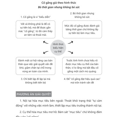 Sách - Nỗ Lực Ảo - Không Sợ Không Cố Gắng, Chỉ Sợ Cố Gắng “Giả”