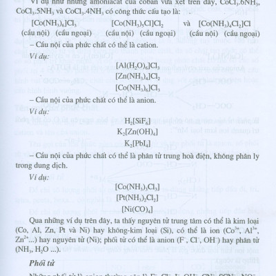 Hóa Học Vô Cơ Nâng Cao - Tập 3: Các Nguyên Tố Chuyển Tiếp