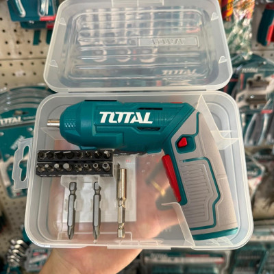 MÁY SIẾT VÍT DÙNG PIN 4V TOTAL TSDLI0442 - HÀNG CHÍNH HÃNG