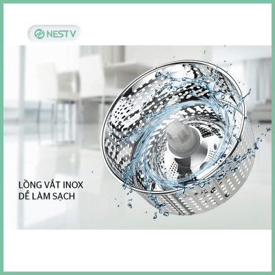 Chổi Lau Nhà Xoay 360 Độ - Cây Lau Nhà Tự Vắt Nhỏ Gọn Cho Gia Đình - Có 2 Chổi Lau Ướt và Khô - Tặng Kèm 8 Bông Lau - HÀNG CHÍNH HÃNG MINIIN