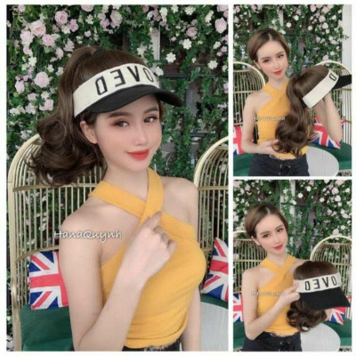 Tóc dính mũ sẵn cao cấp️