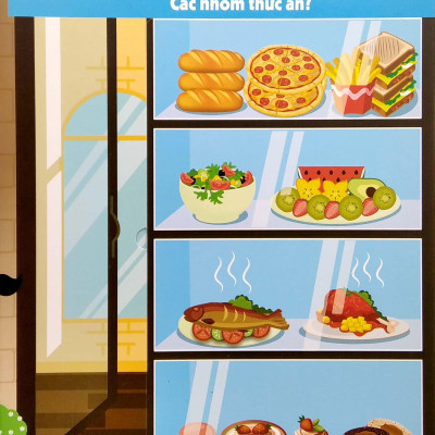 Lift-The-Flap - Lật Mở Khám Phá - Food - Thức Ăn