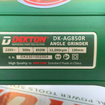 Máy Mài Góc Dekton DK-AG850R chống tự khởi động lại