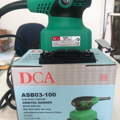 MÁY CHÀ NHÁM HÌNH VUÔNG 100X110MM 240W DCA ASB03-100 - HÀNG CHÍNH HÃNG