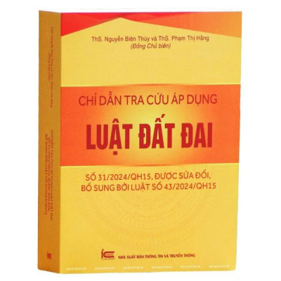 Sách - Chỉ Dẫn Tra Cứu Áp Dụng Luật Đất Đai