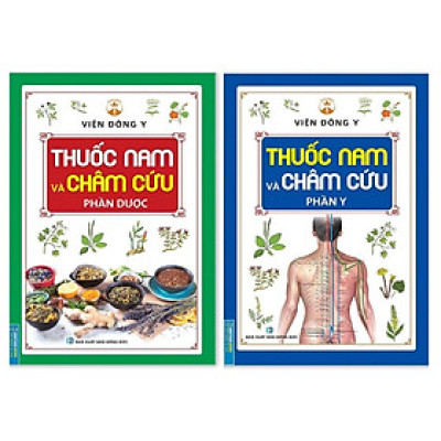 Sách - Combo Thuốc nam và châm cứu - Phần Y và phần Dược