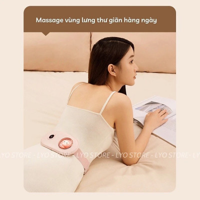 Máy Massage Làm Ấm Bụng, Đai Đeo Giảm Đau Bụng Kinh Nguyệt, Làm Ấm Tử Cung Cho Phụ Nữ Đến Kì