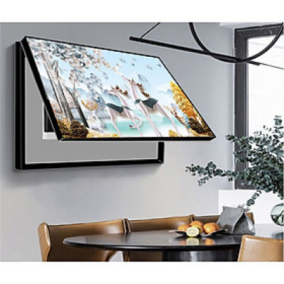 Tranh Che Ổ Điện Nhiều Mẫu Hươu Hiện Đại Phù Hợp với Phòng Khách, Nhà Hàng, Văn Phòng