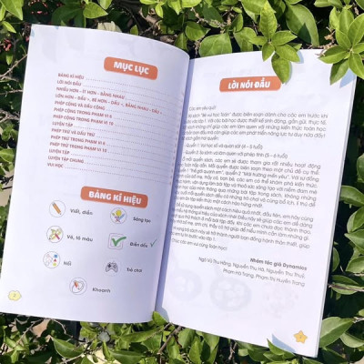 TẶNG BỘ DỤNG CỤ HỌC TẬP - COMBO SÁCH BÉ VUI HỌC TOÁN (QUYỂN 1 + QUYỂN 2)