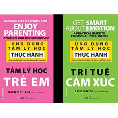 Bộ 2 Cuốn Ứng Dụng Tâm Lý Học - Tâm Lý Học Trẻ Em & Trí Tuệ Cảm Xúc