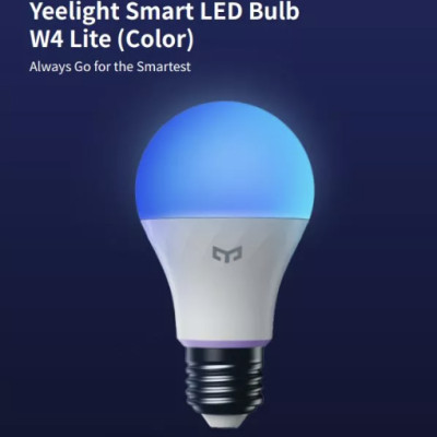  Bóng đèn Led thông minh Xiaomi Yeelight Bulb W3 đui xoắn E27 (RGB 16 triệu màu) - tích hợp Razer Chroma