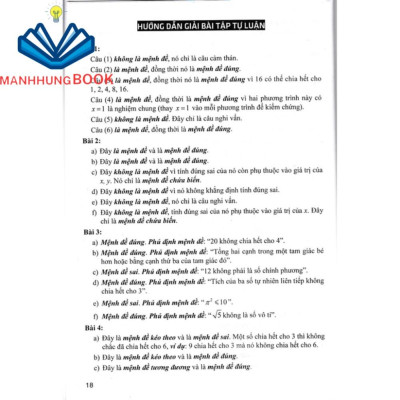 sách tham khảo toán 10 - biên soạn theo chương trình gdpt mới - quyển 1