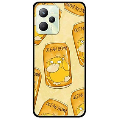 Ốp lưng dành cho Realme C35 - Realme Narzo 50A Prime mẫu Poke Vàng