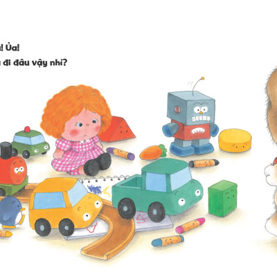 Tủ Sách Ehon Cho Bé - Dọn Dẹp Đồ Chơi - Bìa Cứng