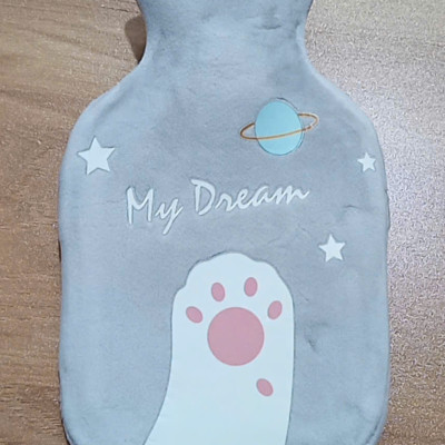 Túi chườm nóng lạnh 1000ml, túi chườm sưởi ấm giảm đau bụng kinh họa tiết dễ thương KÈM HỘP ĐỰNG