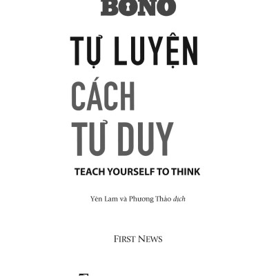 Tự Luyện Cách Tư Duy (Tái Bản 2023)