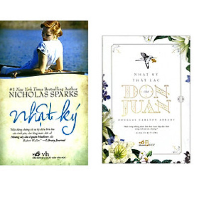 Combo 2 cuốn sách: Nhật ký   + Nhật ký thất lạc của Donjuan