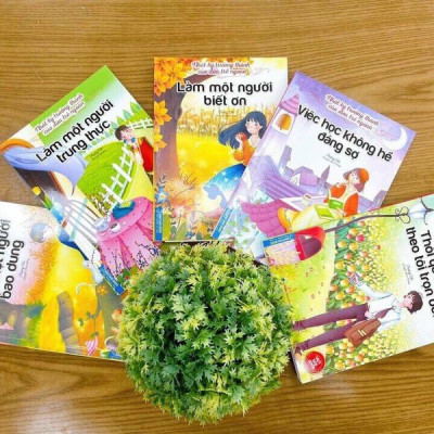 Combo Hộp 10 Cuốn - Nhật Ký Trưởng Thành Của Đứa Trẻ Ngoan Tặng 365 Ngày Bồi Dưỡng Tâm Hồn - Những Câu Chuyện Kinh Điển