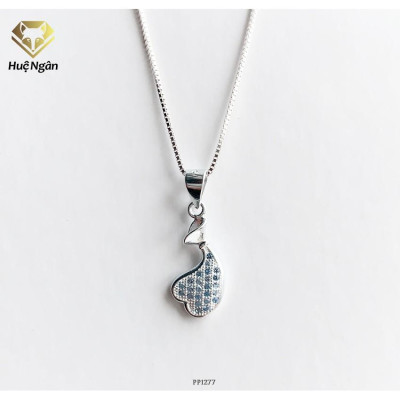 Dây chuyền bạc Ý 925 Huệ Ngân - Bao tiền phú quý PP1277