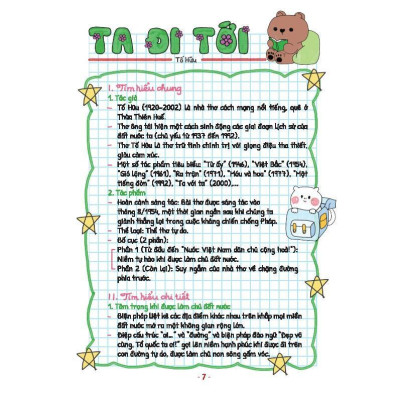 Sách - Take Note - Văn 8 - Có Lò Xo - Biên Soạn Theo Chương Trình SGK Mới Nhất - Minh Thắng