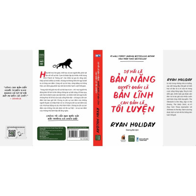 Sách  Sợ hãi là bản năng, quyết đoán là bản lĩnh, can đảm là tôi luyện - BẢN QUYỀN