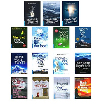 Bộ Sách Nguyên Phong - Combo Trọn Bộ 15 Cuốn Sách Tác Giả Nguyên Phong - Hành Trình Tâm Linh Thức Tỉnh - Bìa Mềm -  First News
