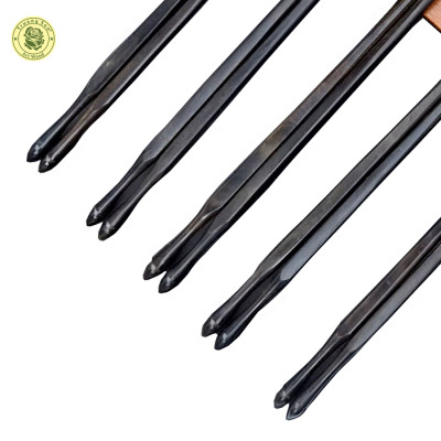 Đũa Gỗ Mun Tiện Búp Sen - Đồ Dùng Gia Dụng Nhà Bếp Thương Hiệu Trường Sơn (05 Đôi / Hộp)