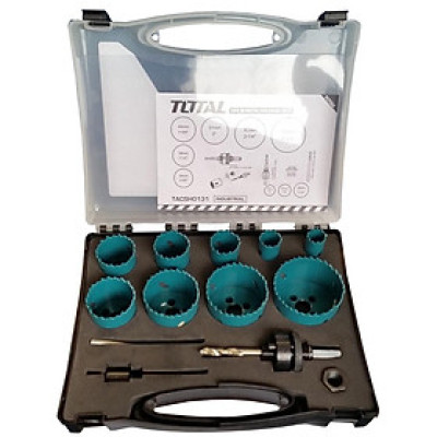 BỘ MŨI KHOÉT LỖ KIM LOẠI 13 CHI TIẾT TOTAL TACSH0131