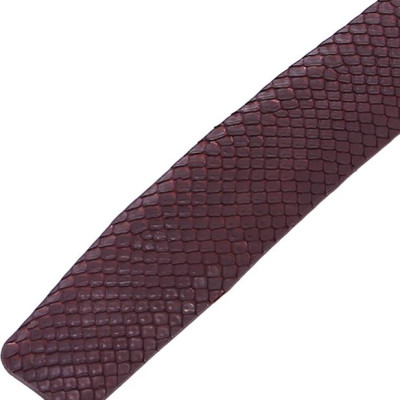 Thắt Lưng Nam Da Trăn Bản Lớn Huy Hoàng HT4344 - Nâu