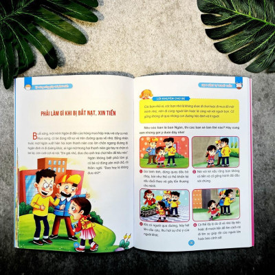 Sách - Kỹ Năng Sống Giúp Trẻ Phát Triển - Học Cách Tự Thoát Hiểm - Việt Thư