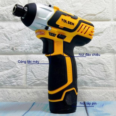 MÁY BẮT VÍT 12V TOLSEN 79025 - HÀNG CHÍNH HÃNG
