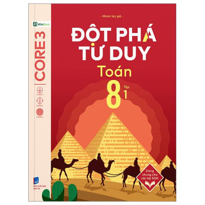 Sách - Đột Phá Tư Duy Toán 8 - Tập 1